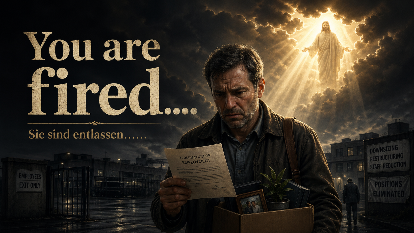 You are fired…. Sie sind entlassen……